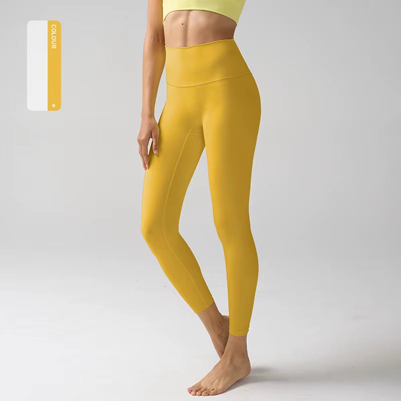 High Waist Naked Feeling Leggings Women Fitness Running Yoga Leggings Pants Energy Gym Tight Leggings Casual Workout Leggings