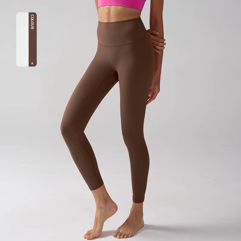 High Waist Naked Feeling Leggings Women Fitness Running Yoga Leggings Pants Energy Gym Tight Leggings Casual Workout Leggings