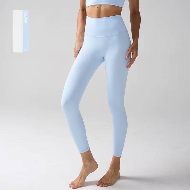 High Waist Naked Feeling Leggings Women Fitness Running Yoga Leggings Pants Energy Gym Tight Leggings Casual Workout Leggings