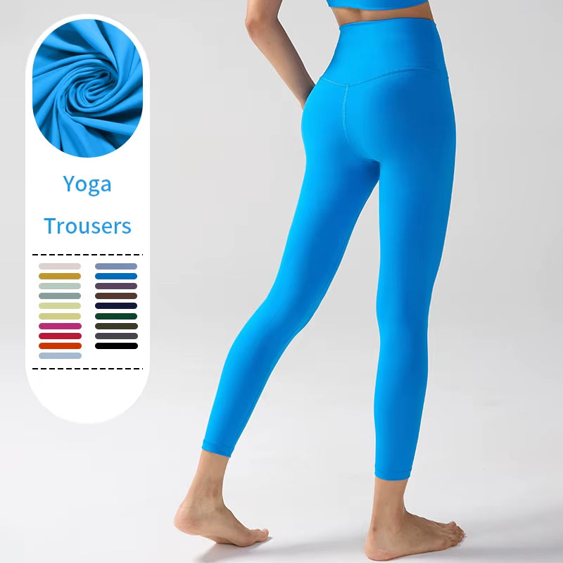 High Waist Naked Feeling Leggings Women Fitness Running Yoga Leggings Pants Energy Gym Tight Leggings Casual Workout Leggings