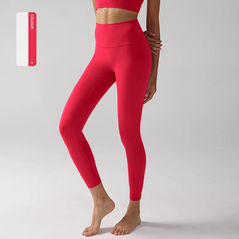 High Waist Naked Feeling Leggings Women Fitness Running Yoga Leggings Pants Energy Gym Tight Leggings Casual Workout Leggings