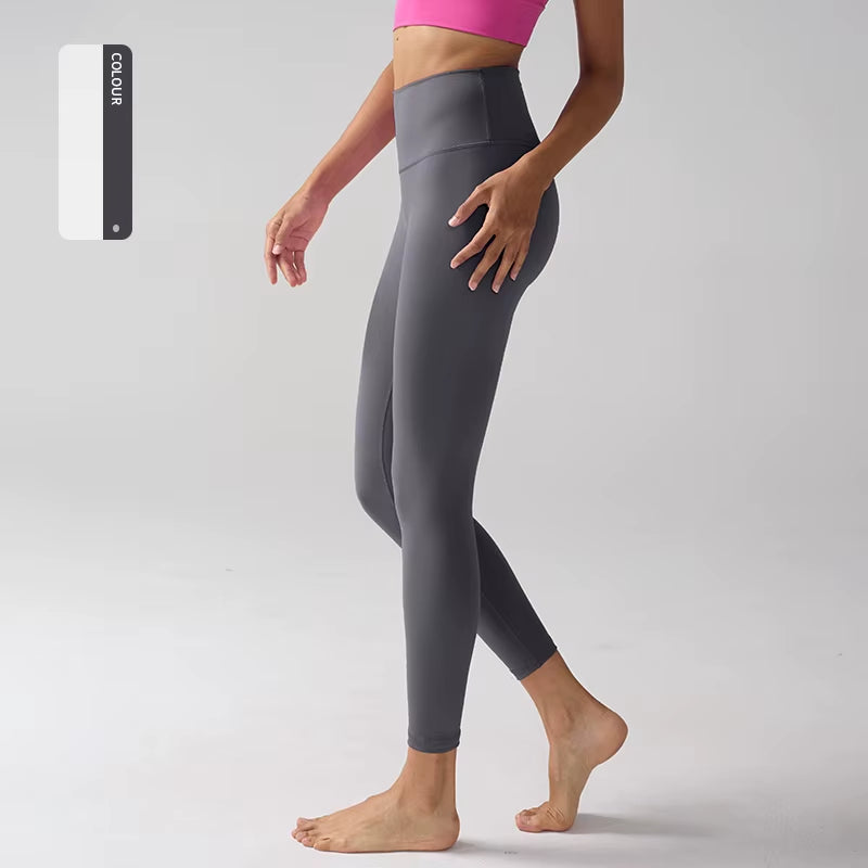 High Waist Naked Feeling Leggings Women Fitness Running Yoga Leggings Pants Energy Gym Tight Leggings Casual Workout Leggings