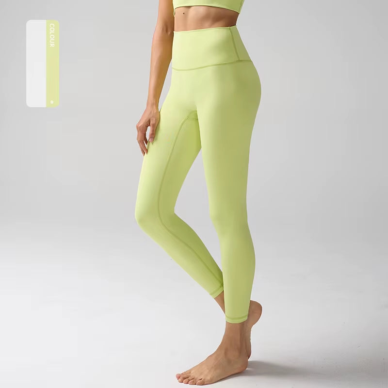 High Waist Naked Feeling Leggings Women Fitness Running Yoga Leggings Pants Energy Gym Tight Leggings Casual Workout Leggings