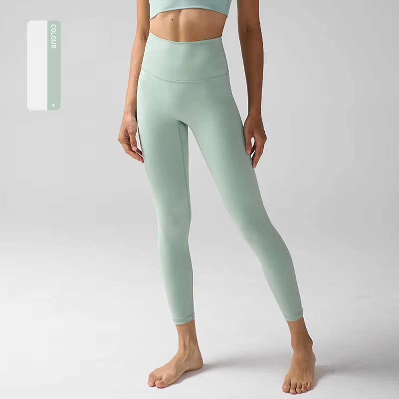 High Waist Naked Feeling Leggings Women Fitness Running Yoga Leggings Pants Energy Gym Tight Leggings Casual Workout Leggings